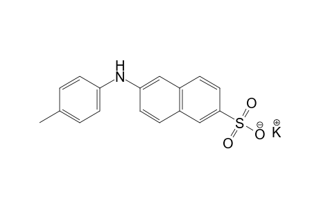 6-(p-toluidino)-2-naphthalenesulfonic acid, potassium salt