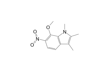 7-Methoxy-1,2,3-trimethyl-6-nitro-1H-indole