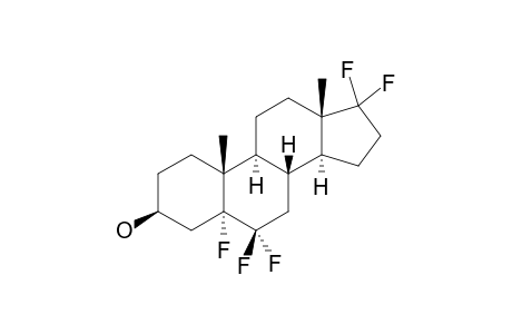 5-ALPHA,6,6,17,17-PENTAFLUORO-ANDROSTAN-3-BETA-OL