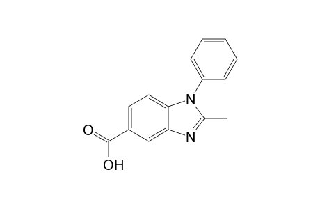 2-methyl-1-phenyl-1H-benzimidazole-5-carboxylic acid