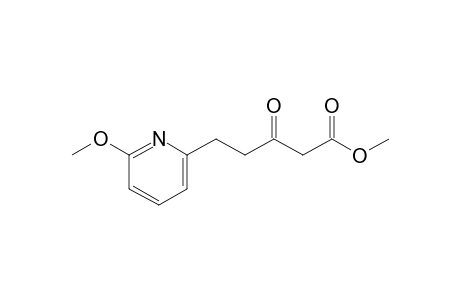 3-Keto-5-(6-methoxy-2-pyridyl)valeric acid methyl ester