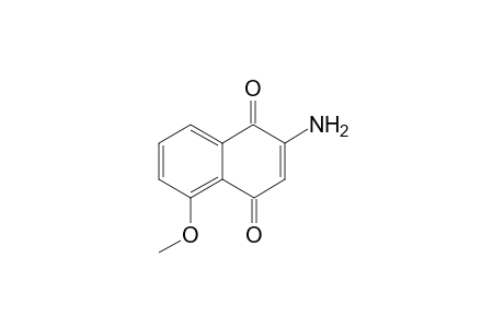 2-Amino-5-methoxy-1,4-naphthoquinone