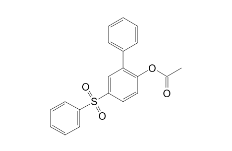 2-Phenyl-4-(phenylsulfonyl)phenol, acetate