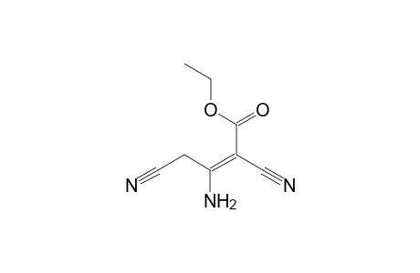 3-Amino-2-ethoxycarbonyl-2-pentendinitrile
