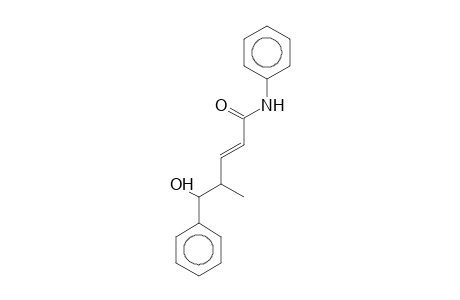 (2E)-5-Hydroxy-4-methyl-N,5-diphenyl-2-pentenamide