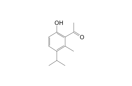 6'-hydroxy-3'-isopropyl-2'-methylacetophenone