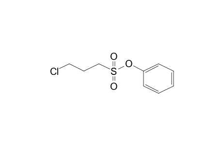 Phenyl 3-chloro-1-propanesulfonate