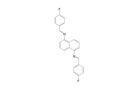 1,5-Bis(4-fluorobenzylideneamino)naphthalene