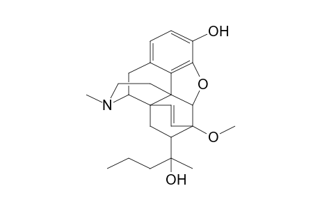 6,14-Ethenomorphinan-7-methanol, 4,5-epoxy-3-hydroxy-6-methoxy-.alpha.,17-dimethyl-.alpha.-propyl-, [5.alpha.,7.alpha.(R)]-