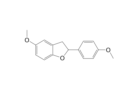 CORSIFURAN-A;5-METHOXY-2-(4-METHOXYPHENYL)-2,3-DIHYDROBENZOFURAN