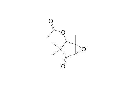 Acetic acid, 1,3,3-trimethyl-4-oxo-6-oxabicyclo[3.1.0]hex-2-yl ester