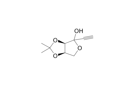 (3aR,6aR)-4-ethynyl-2,2-dimethyl-6,6a-dihydro-3aH-furo[3,4-d][1,3]dioxol-4-ol