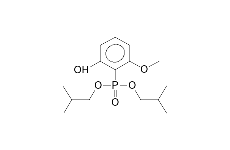 2-DIISOBUTOXYPHOSPHORYL-3-METHOXYPHENOL