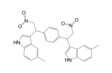 1,4-Bis(1-(5-methyl-1H-indol-3-yl)-2-nitroethyl) benzene