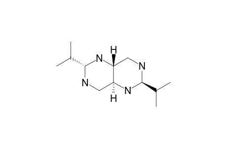 rel-(2R,4aR,6S,8aS)-2,6-diisopropyl-1,3,5,7-tetraazadecalin
