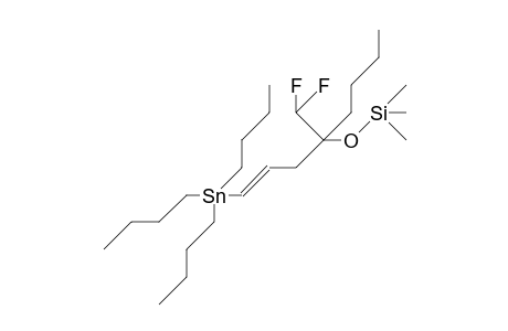 (E)-1-(Tributylstannyl)-4-(difluoromethyl)-4-((trimethylsilyl)oxy)-1-octene