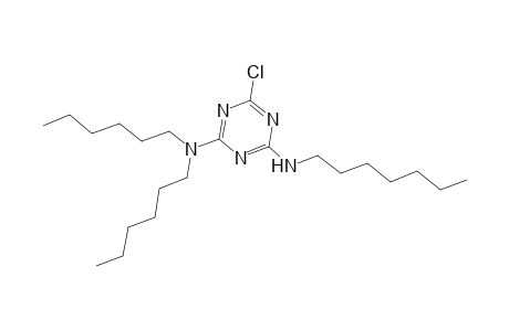 1,3,5-Triazine-2,4-diamine, 6-chloro-N'-heptyl-N,N-dihexyl-