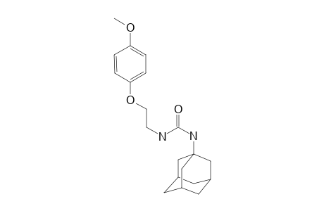 Urea, N-[2-(4-methoxyphenoxy)ethyl]-N'-tricyclo[3.3.1.1(3,7)]dec-1-yl-