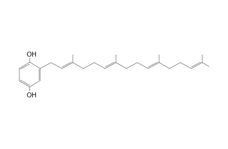 (2'E,6'E,10'E)-2-GERANYLGERANYL-1,4-DIHYDROXYBENZENE