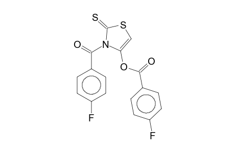 3-(4-Fluorobenzoyl)-2-thioxo-2,3-dihydro-1,3-thiazol-4-yl 4-fluorobenzoate