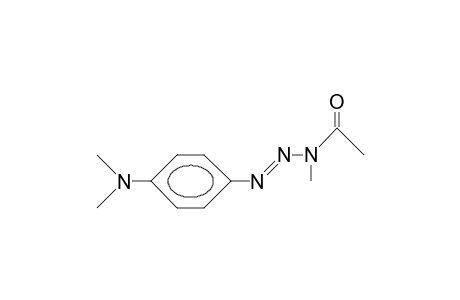 3-Acetyl-3-methyl-1-(4-dimethylamino-phenyl)-triazene