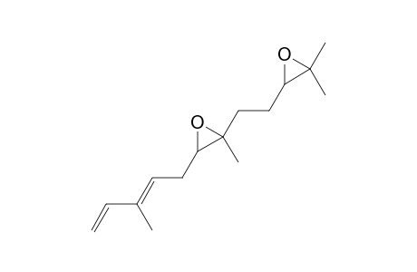 6,7:10,11-bisepoxy-3,7,11-trimethyldodeca-1,3-diene