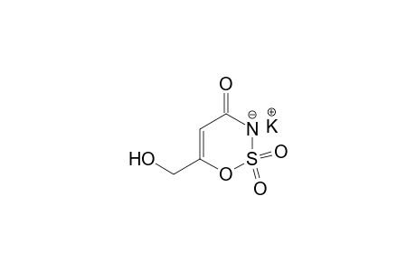 6-(hydroxymethyl)-1,2,3-oxathiazin-4(3H)-one, 3-potassium salt, 2,2-dioxide