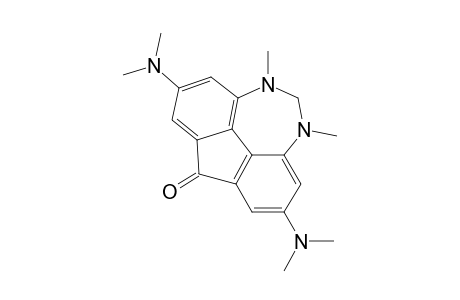 Fluoreno[4,5-def][1,3]diazepin-10(4H)-one, 2,8-bis(dimethylamino)-5,6-dihydro-4,6-dimethyl-