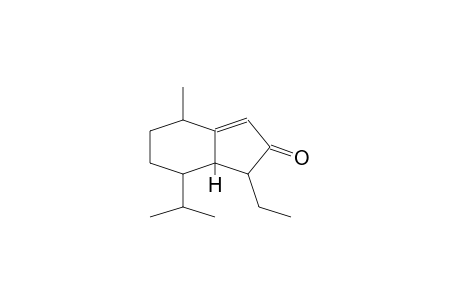 2H-INDEN-2-ONE, 1-ETHYL-1,4,5,6,7,7A-HEXAHYDRO-4-METHYL-7-(1-METHYLETHYL) (1S)