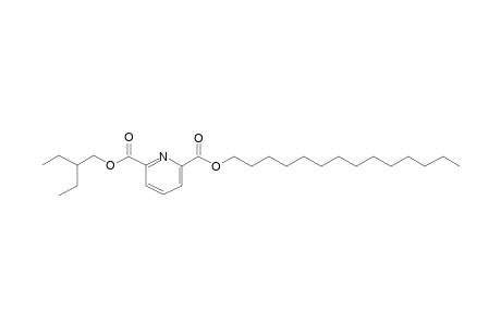 2,6-Pyridinedicarboxylic acid, 2-ethylbutyl tetradecyl ester