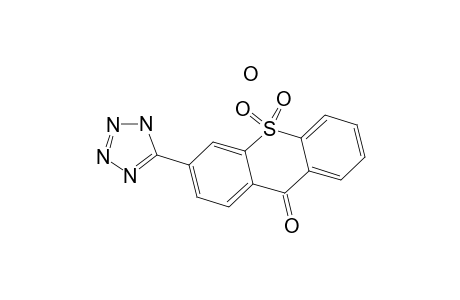 3-(1H-Tetrazol-5-yl)-9H-thioxanthen-9-one 10,10-dioxide monohydrate