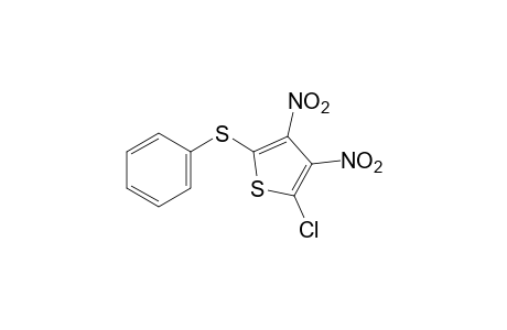 2-chloro-3,4-dinitro-5-(phenylthio)thiophene