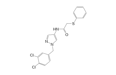 N-[1-(3,4-dichlorobenzyl)-1H-pyrazol-4-yl]-2-(phenylsulfanyl)acetamide