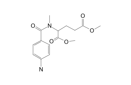 4-Aminobenzoylglutamic acid N,o,o-methyl derivative