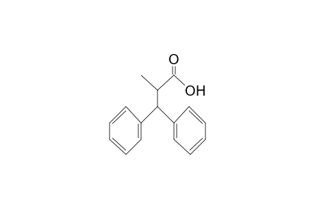 Benzenepropanoic acid, alpha-methyl-beta-phenyl-; propionic acid, 2-methyl-3,3-diphenyl-