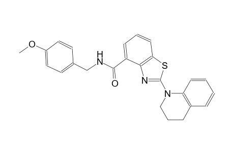 4-benzothiazolecarboxamide, 2-(3,4-dihydro-1(2H)-quinolinyl)-N-[(4-methoxyphenyl)methyl]-