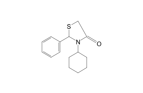 3-cyclohexyl-2-phenyl-4-thiazolidinone