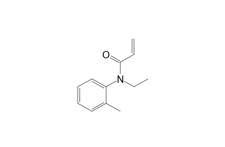 N-ethyl-o-acrylotoluidide