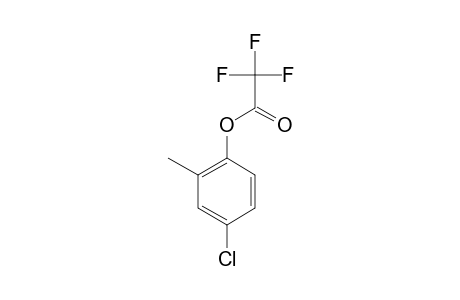 4-Chloro-2-methylphenol, trifluoroacetate