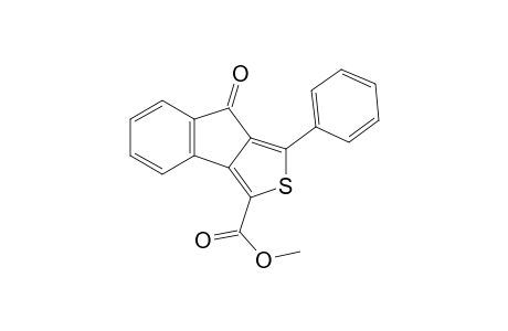 8-oxo-1-phenyl-8H-indeno[1,2-c]thiophene-3-carboxylic acid, methyl ester