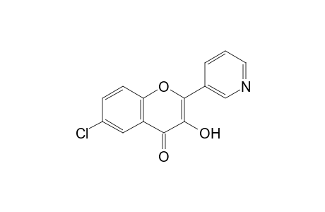 6-Chloro-3-hydroxy-2-pyridin-3-yl-chromen-4-one