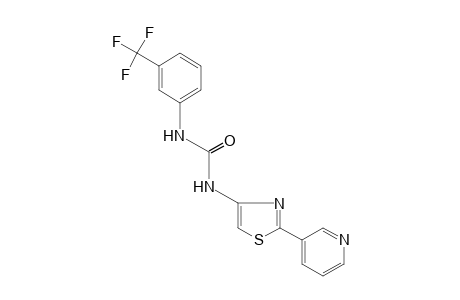 1-[2-(3-PYRIDYL)-4-THIAZOLYL]-3-(alpha,alpha,alpha-TRIFLUORO-m-TOLYL)UREA