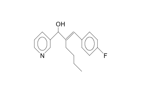 2-(4-Fluoro-benzylidene)-1-(3-pyridyl)-1-hexanol