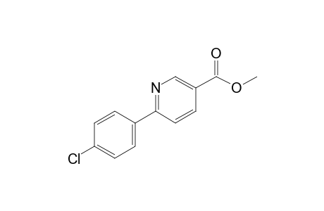 6-(4-Chlorophenyl)-3-pyridinecarboxylic acid methyl ester