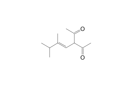 2,4-Pentanedione, 3-(2,3-dimethyl-1-butenyl)-