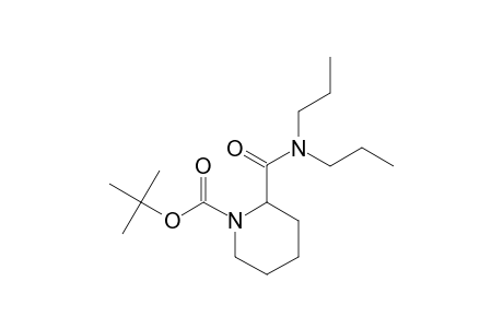 TERT.-BUTYL-2-(DIPROPYLCARBOXAMIDO)-PIPERIDINE-1-CARBOXYLATE