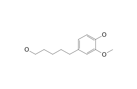 4-(5-Hydroxypentyl)-2-methoxyphenol