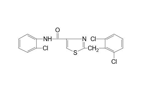 2'-chloro-2-(2,6-dichlorobenzyl)-4-thiazolecarboxanilide