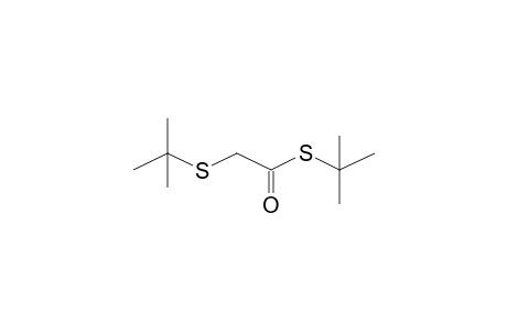 tert-BUTYLSULFANYLTHIOACETIC ACID, S-tert-BUTYL ESTER