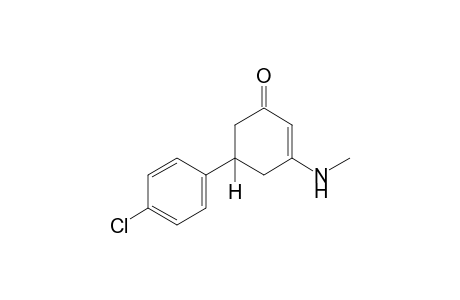 5-(p-chlorophenyl)-3-(methylamino)-2-cyclohexene-1-one